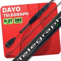 Спиннинг DAYO TELEGRAPH штекерный C.W. 5-21 гр Fast