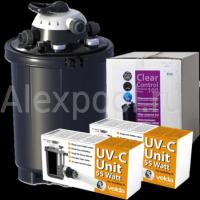 Clear Control 100 VL 2 х 55W UV-C Напорный фильтр