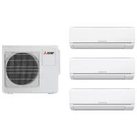 Сплит-система Mitsubishi Electric MSZ-HJ25VA-ER1×2 + MSZ-HJ35VA-ER1 / MXZ-3HJ50VA-ER1