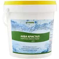 Средство для обработки воды в плавательных бассейнах "дезавид аква-кристал" (хлор быстрый (таблетки по 20 г)), 0,9 кг