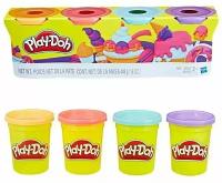 Play-Doh Игровой набор 4 баночки Пастельных цветов E4869/E5517