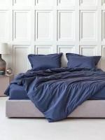 Комплект постельного белья La Prima постельное белье сатин морская глубина, размер Евро (200x220см)