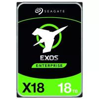 Жесткий диск HDD Seagate Exos X18 ST18000NM000J 18432 Гб