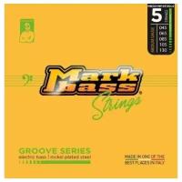 Струны для бас-гитары Markbass Groove Series MB5GVNP45130LS