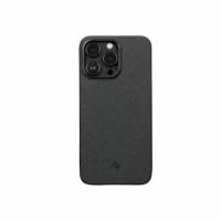 Чехол Pitaka MagEZ Case 3 для iPhone 14 Pro (6.1"), черно-серый узкое плетение, кевлар (арамид)