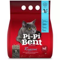 Pi-Pi Bent Комкующийся наполнитель Классик, 7л, 1 шт