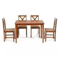 Обеденный комплект TetChair Hudson Dining Set Espresso