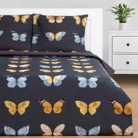 Постельное бельё Этель 2 сп Butterfly dance 175х215 см, 200х220 см,70х70 см -2 шт,поплин