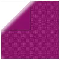 Бумага для скрапбукинга Rayher "Double dot", пурпурно-красная, двухсторонняя, 30,5х30,5 см