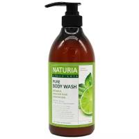 Гель для душа Naturia Wild mint & lime, 750 мл, 852 г