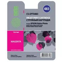 Cartridge ink Cactus CS-EPT0483 magenta (14.4ml) for Epson Stylus Photo R200/R220/R300/R320/R340/RX5