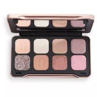 Мейкап Революшн Тени для век Forever Dinamic Shadow Palette перламутровые, матовые, разноцветные, 8 цветов в палетке 8г / пигменты для глаз