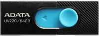 USB накопитель ADATA 64GB USB2.0 AUV220-64G-RBKBL Black/blue