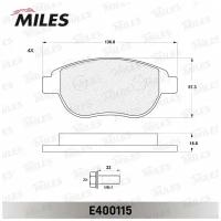 Колодки тормозные MILES E400115