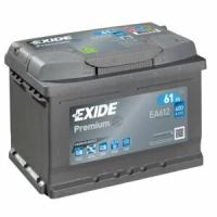 Аккумулятор Exide Premium EA612 61 Ач 600А низкий