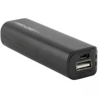 Повербанк (Powerbank) 3000mAh/Интерфейс USB/Внешний аккумулятор черный