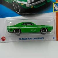 Машинка коллекционная Hot Wheels 70 DODGE HEMI CHALLENGER 5785/N3758/C4982/N2799/2