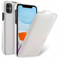 Кожаный чехол флип Melkco для Apple iPhone 11 - Jacka Type - белый