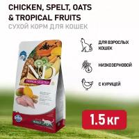 Farmina N&D Cat Tropical Selection Chicken Adult сухой корм для взрослых кошек, с курицей - 1,5 кг