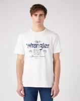 Футболка Wrangler, размер L, белый