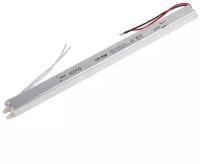 Блок питания д/светодиодной ленты Ecola LED strip Power Supply, 50Вт, 12В, длинный, тонкий 4359820