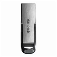 Флеш-диск 64 GB, SANDISK Ultra Flair USB 3.0, серебристый/черный, SDCZ73-064G-G46