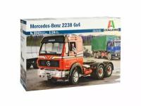 Склеиваемая пластиковая модель Грузовик Mercedes Benz 2238 6x4. Масштаб 1:24