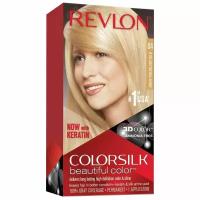 Краска для волос Revlon ColorSilk с кератином, 04 ультра-светлый блонд