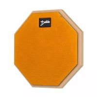 Тренировочный пэд для барабанщика DEKKO PAD6 Orange оранжевый односторонний 6" (15 см) с резьбой для стойки