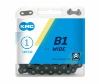 KMC КМС Цепь B1 WIDE, 1 ск, 1/2х1/8"х116, синяя, без уп