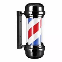 OKIRO / Барбер пол OKIRO Barber pole M 313 E черный / барберпул для барбершопа / Barber pole Barber Shop уличный светильник