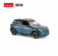 Машина Rastar "Mini Cooper S Countryman R60", металлическая, масштаб 1:24, синяя, двери и капот открываются