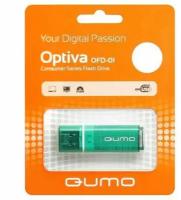 Карта памяти USB 16 Gb Qumo Optiva OFD-01 в блистере <зеленый>