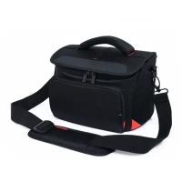 Чехол-сумка MyPads TC-1130 для фотоаппарата Canon EOS 70D/ 77D/ 80D/ 700D/ 750D/ 760D/ 800D из качественной износостойкой влагозащитной ткани черный