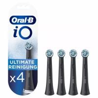 Набор насадок для ирригатора и электрической щетки Oral-B iO Ultimate Clean, 4 штуки, черный