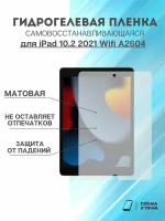 Гидрогелевая защитная пленка iPad 10.2 2021