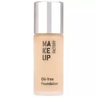 Make up Factory Тональный крем матовый для нормальной и жирной кожи Oil-free Foundation №02, атласная кожа