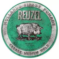 REUZEL помада Green Medium Hold, средняя фиксация