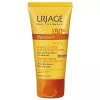 Солнцезащитный тональный крем для лица Uriage Bariesune Teintee SPF50+ 50 мл Золотистый