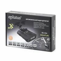 Радар-детектор c GPS Eplutus RD-534 Signature/Сигнатурный, 800-110нм, обновление базы