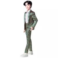 Кукла Mattel BTS J-Hope, 29 см, GKC91 зеленый