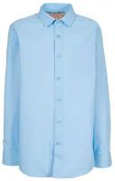 Школьная рубашка Imperator, размер 152-158, голубой
