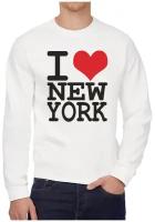 Свитшот Путешествия I love New York