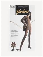 Колготки Filodoro Classic Cotton Cashmere, 160 den, размер 4, черный