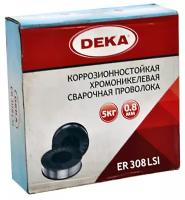 Нержавеющая проволока ER-308LSi д.1,0мм 1кг (DEKA)