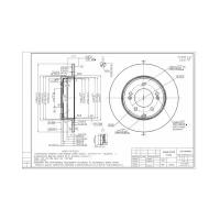 Диск тормозной ЗАДНИЙ (Производитель: Sangsin SD1084)