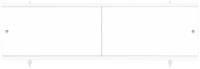 Ультралегкий экран под ванну 1,70 Белый пластиковая рама