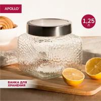 Банка с крышкой APOLLO "Nordic Cube" 1,25 л