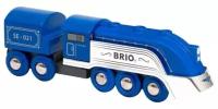 Поезд Brio 33642 Special Edition синий с серебром, 25х5х10см