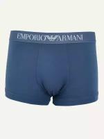 комплект из 2 трусов Emporio Armani для мужчин, Цвет: синий, Размер: M